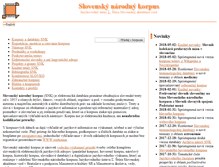 Tablet Screenshot of korpus.sk